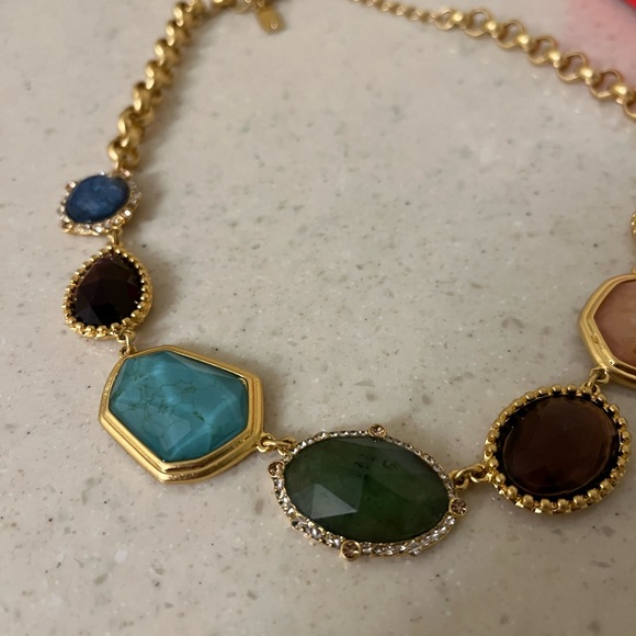 NEW KATE SPADE Jeweled Necklace With New Dust Bag and New Box - Picture 9 of 11